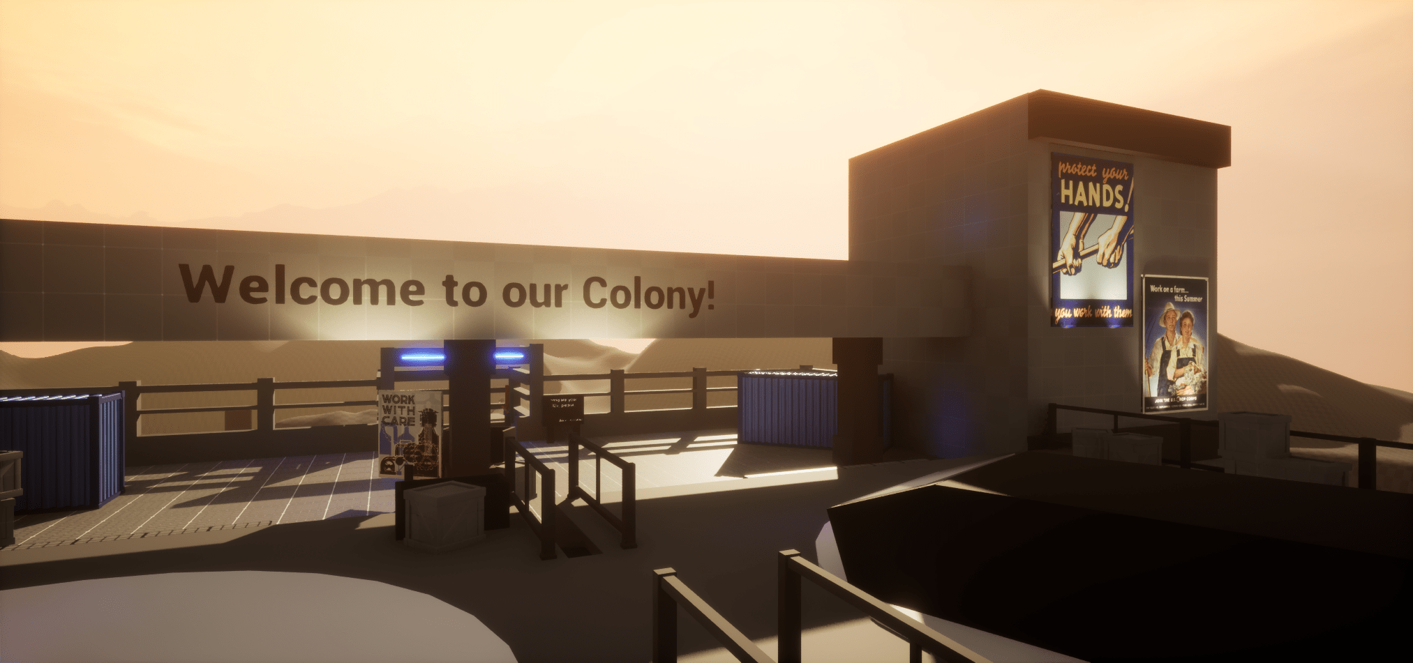 <b>Beat 1:</b> Spaceport